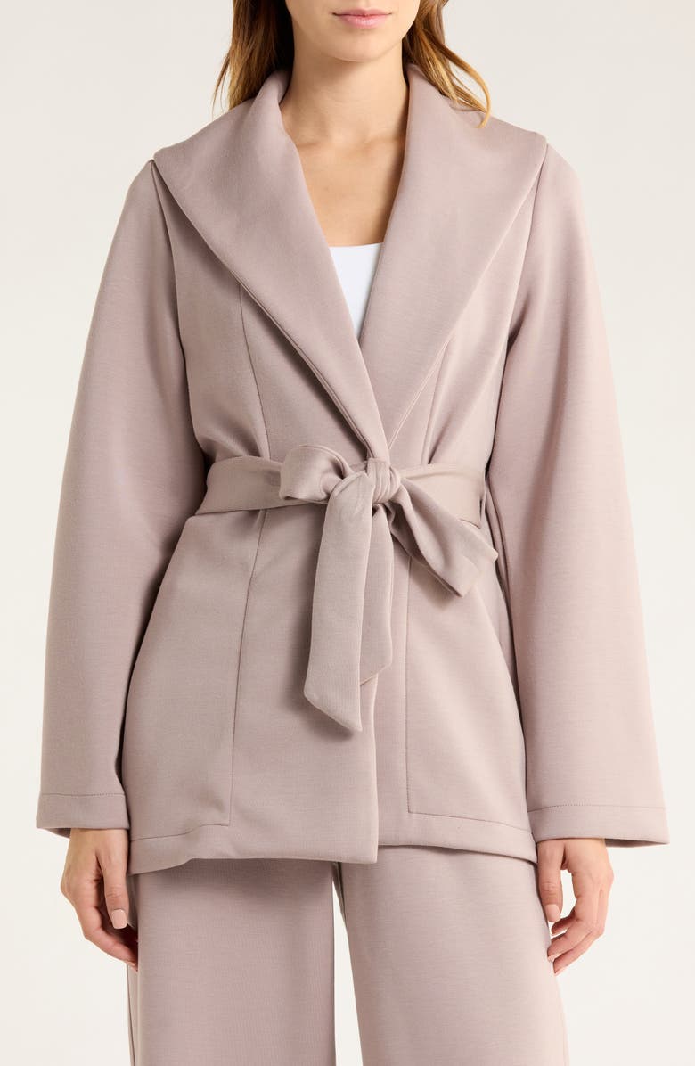 SPANX<sup>®</sup> AirEssentials<sup>®</sup> Luxe Wrap Cardigan, Main, color, Coastal Fog