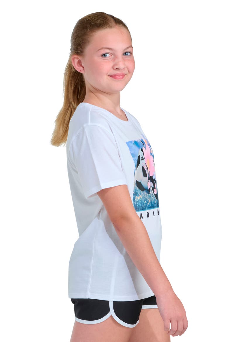 Kids' Jersey Graphic T-Shirt, Alternate, color, WHITE