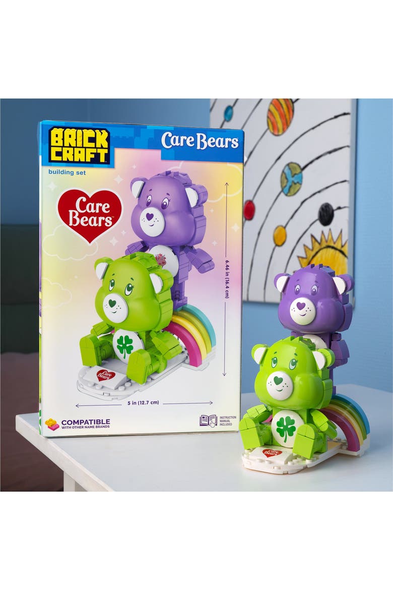 Care Bears Good Luck Bear & Share Bear Building Set, Alternate, color, None