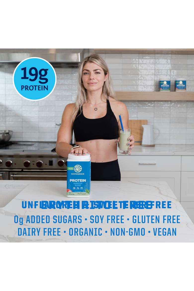 Warrior Blend Protein Powder, Alternate, color, Unflavored, 750g