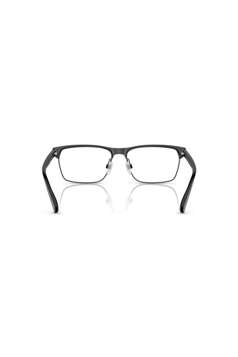 57mm Rectangle optical glasses, Alternate, color, Grey