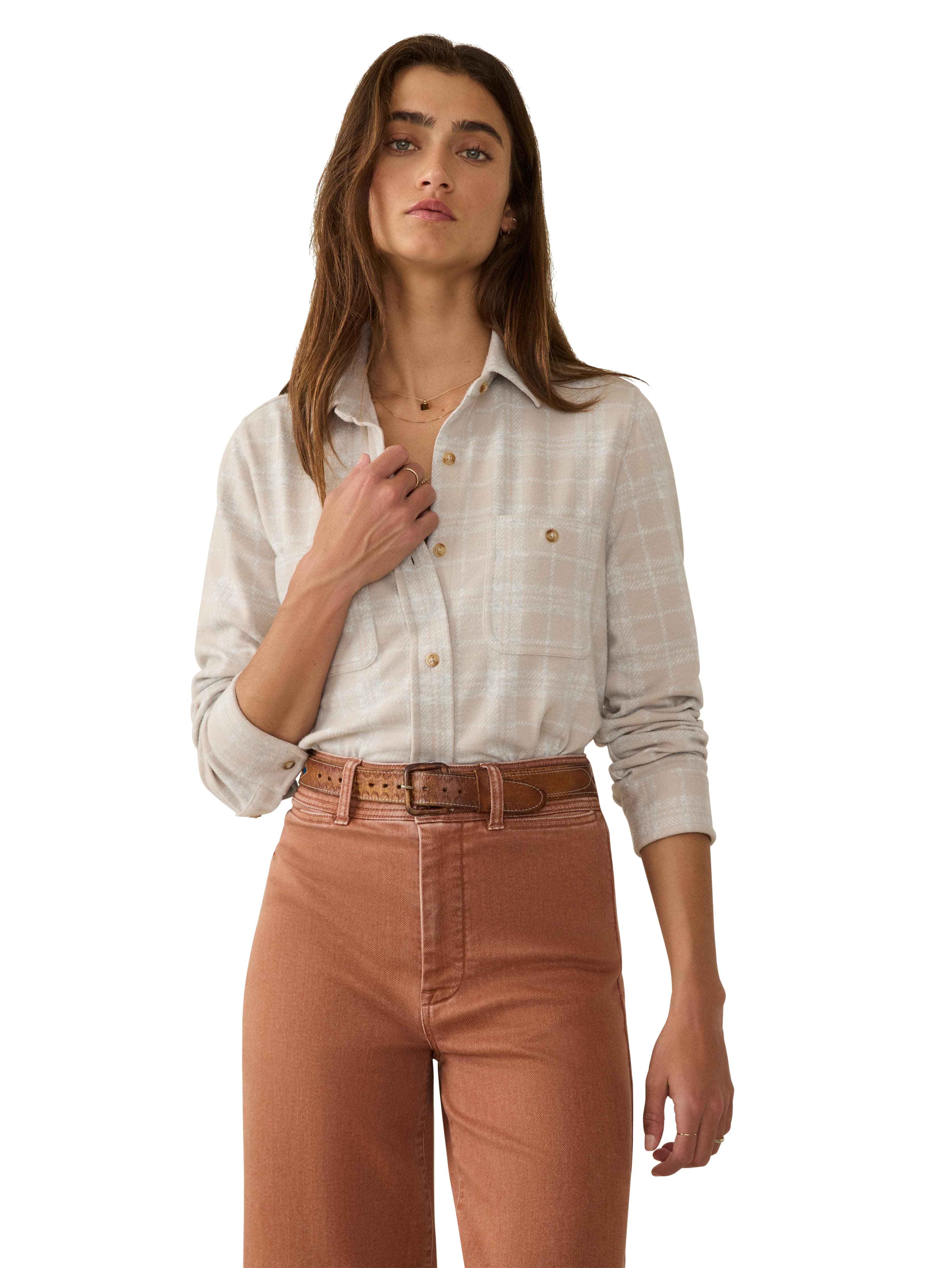 Faherty Legend Plaid Shirt