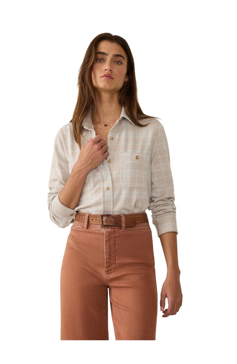 Faherty Legend Plaid Shirt, Main, color, Desert Plains Plaid