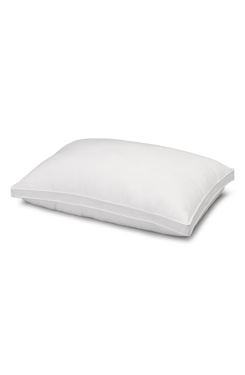 ELLA JAYNE HOME Soft Luxury Plush Gusseted Soft Gel Filled Stomach Sleeper Standard Pillow, Main, color, 