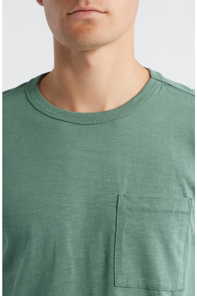 Well Worn Organic Cotton T-Shirt, Alternate, color, SLATE GREEN