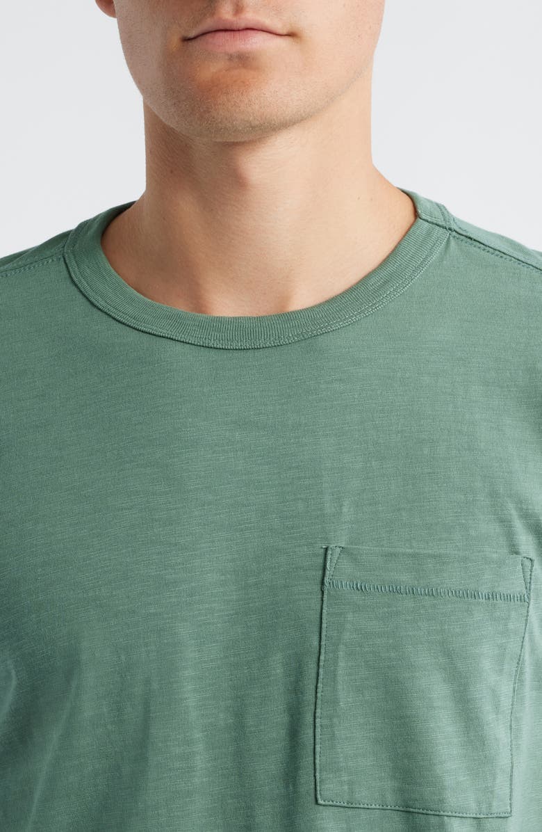 Roark Well Worn Organic Cotton T-Shirt, Alternate, color, Slate Green