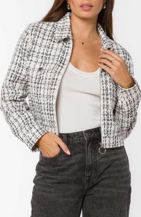 Nyra Crop Tweed Jacket