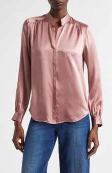 Bianca Silk Satin Blouse