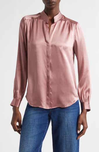 Bianca Silk Satin Blouse
