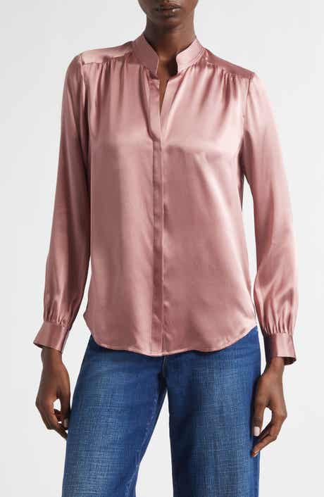 Bianca Silk Satin Blouse