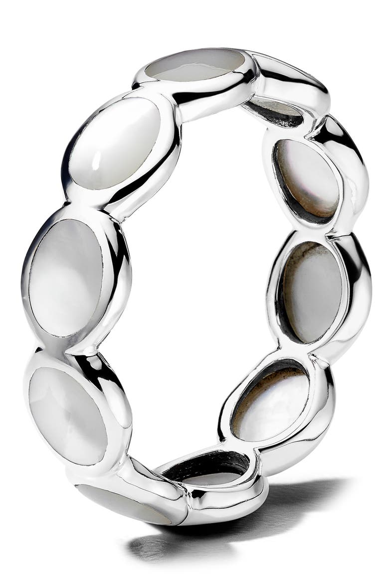 Rock Candy Mother-of-Pearl Ring, Alternate, color, STERLING SILVER