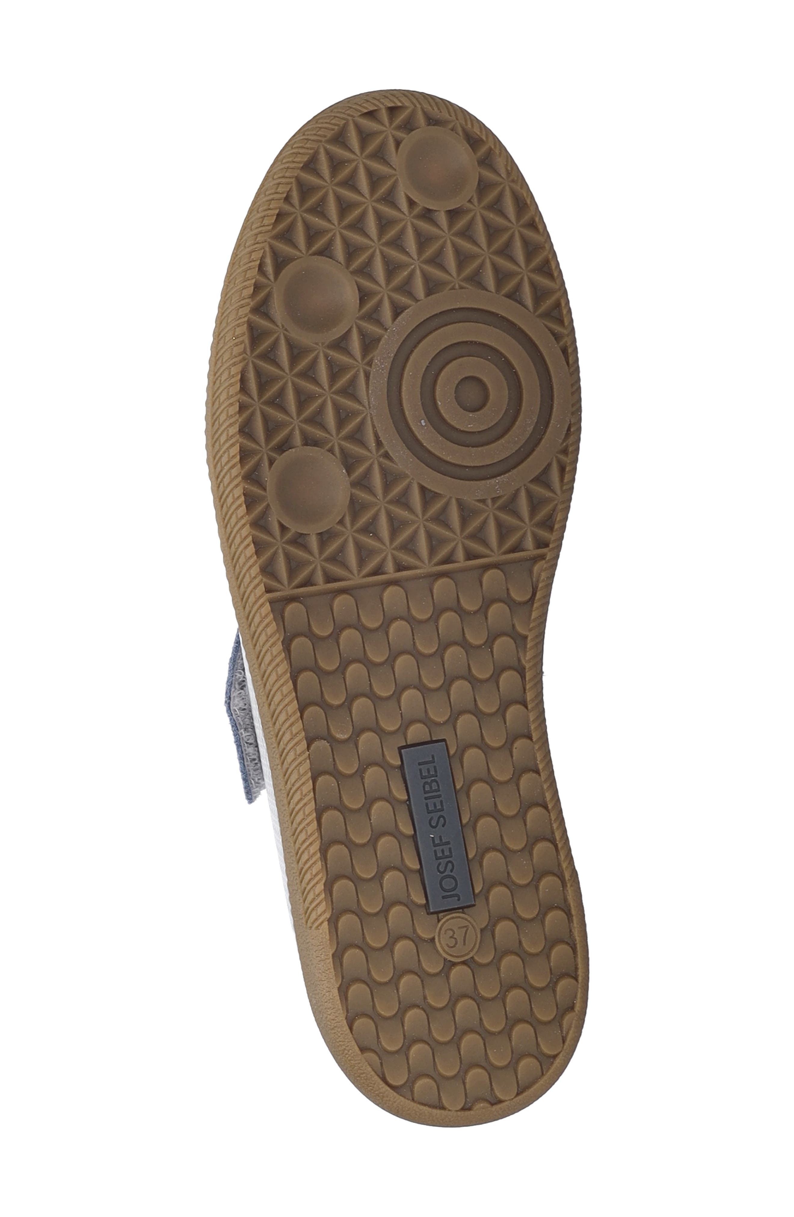 Jolene Mixed Media Mary Jane Sneaker, Alternate, color, SLATE BLUE SUEDE