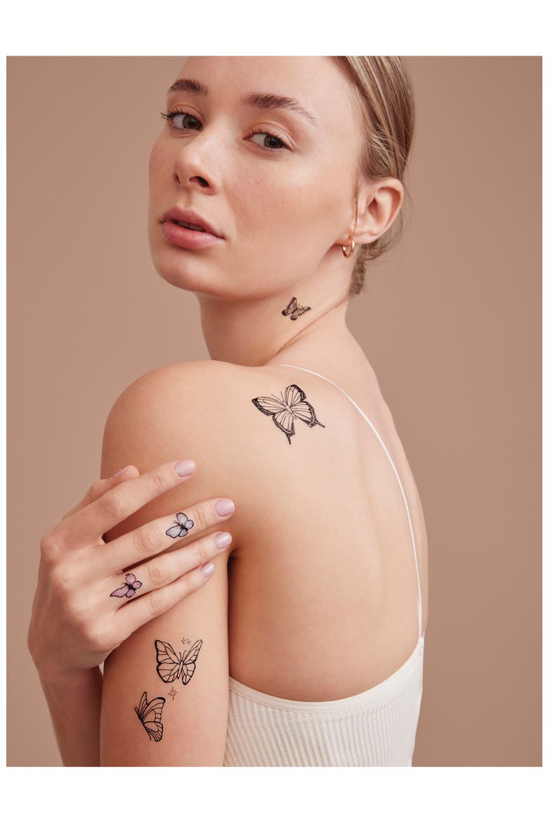 Deluxe Temporary Tattoo Gift Set, Alternate, color, MULTI