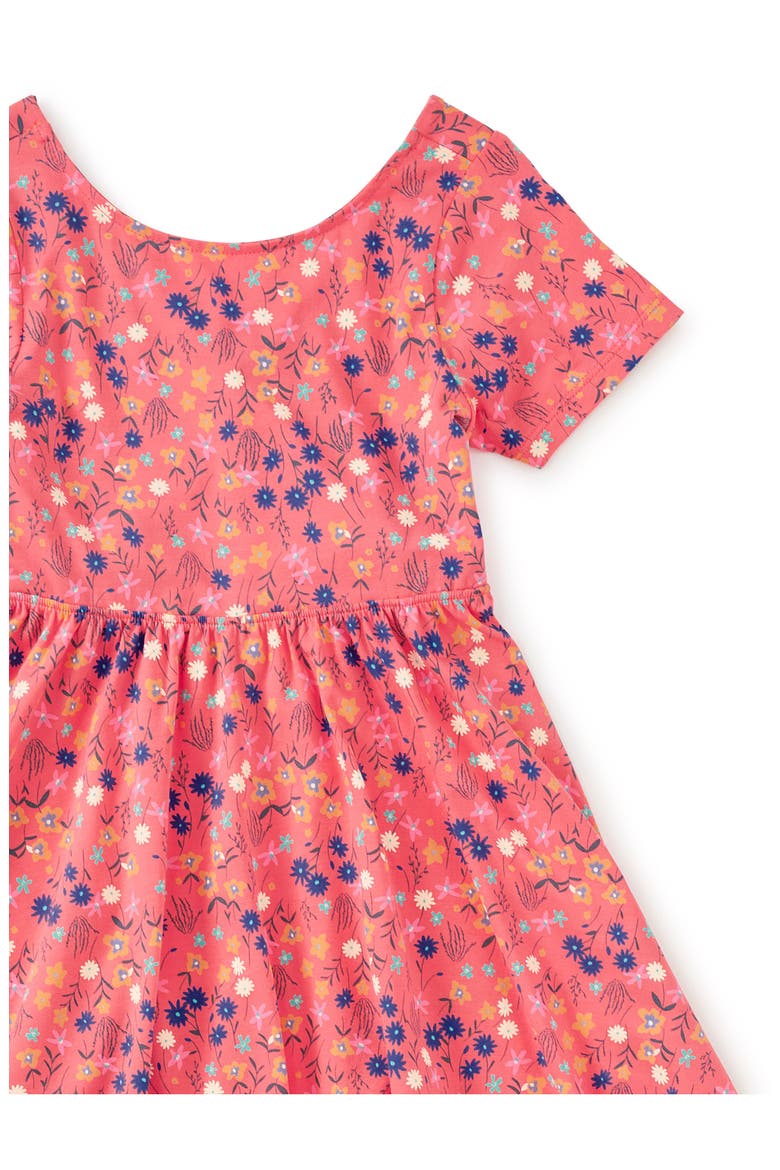 Twist Back Ballet Dress, Alternate, color, Malindi Wildflowers
