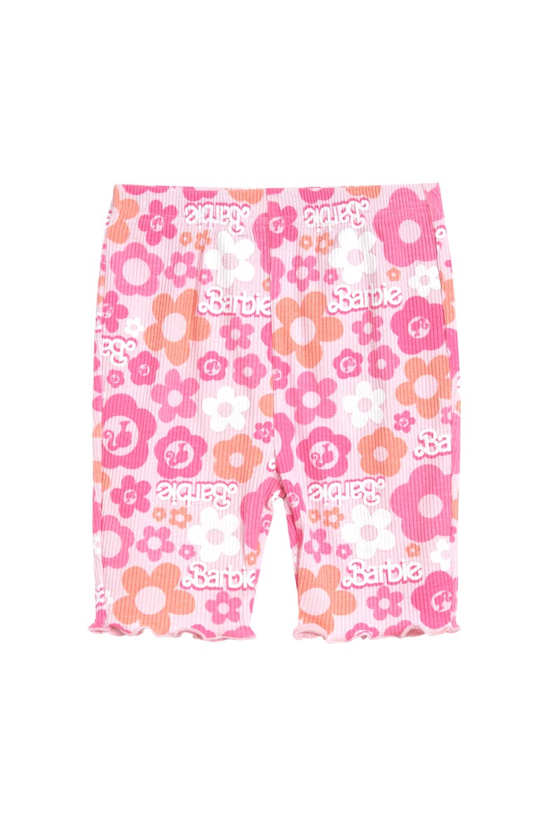Ribbed T-Shirt & Shorts Set, Alternate, color, Pink