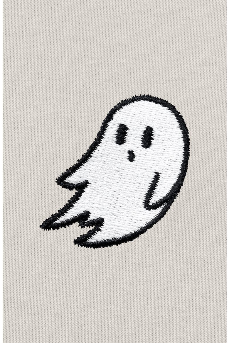 Ghost Relaxed Midweight Faded Fleece Hoodie, Alternate, color, Faded Bone