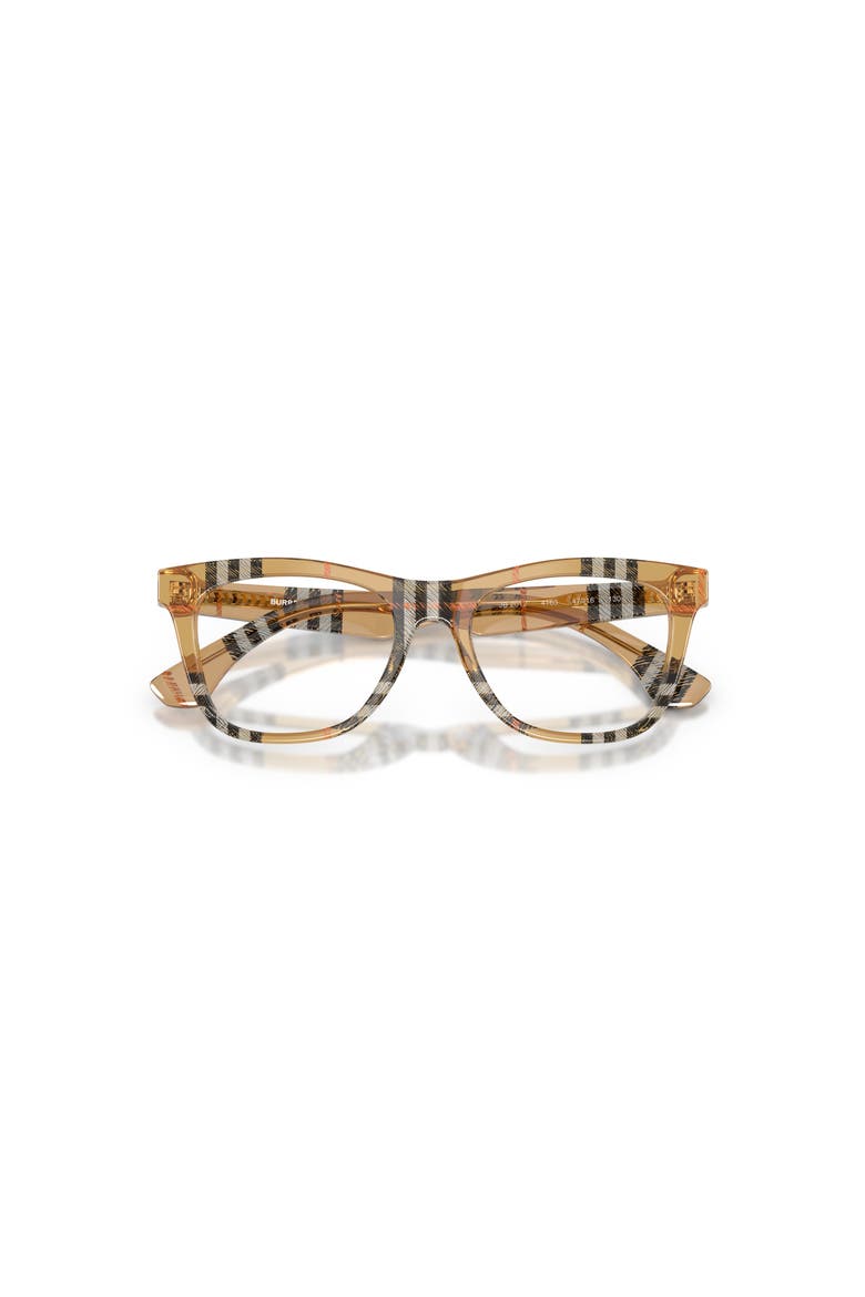 47mm Square optical glasses, Alternate, color, Brown