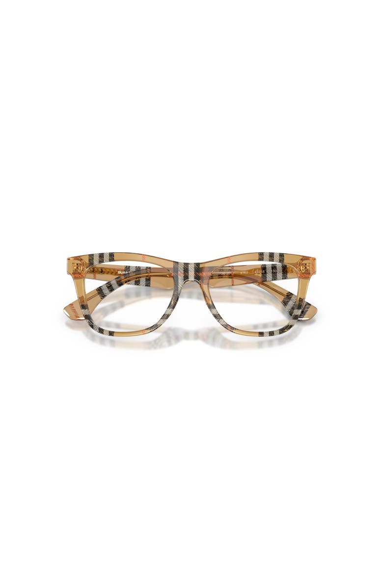 Burberry 47mm Square optical glasses, Alternate, color, Brown