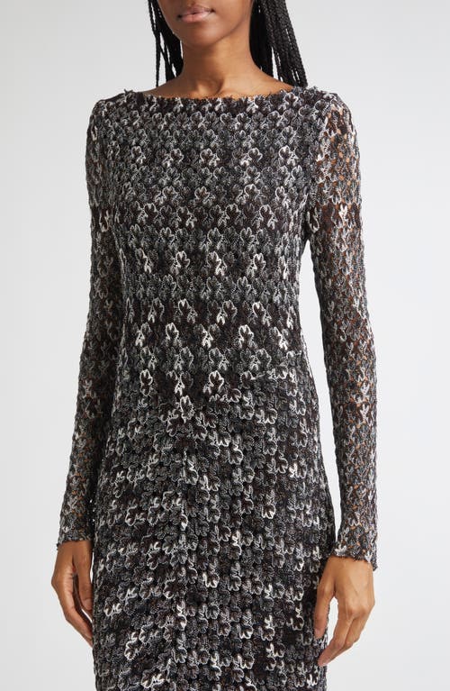 Missoni Long Dress Dresses Multicolor In Black