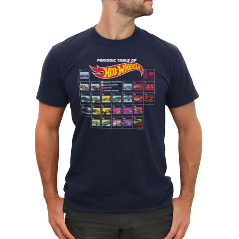 Men's Hot Wheels Periodic Table  Graphic T-Shirt