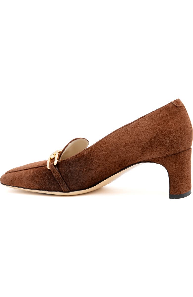 Amalfi by Rangoni Settimio Bit Loafer Pump, Alternate, color, Castagno Cashmere Gold