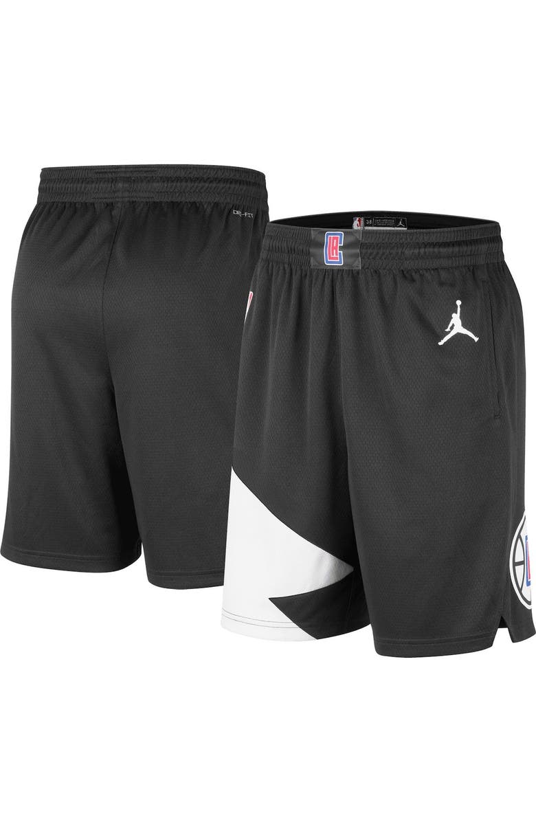 Jordan Brand Men's Jordan Brand Black LA Clippers 2022/2023 Statement Edition Swingman Performance Shorts, Main, color, Black