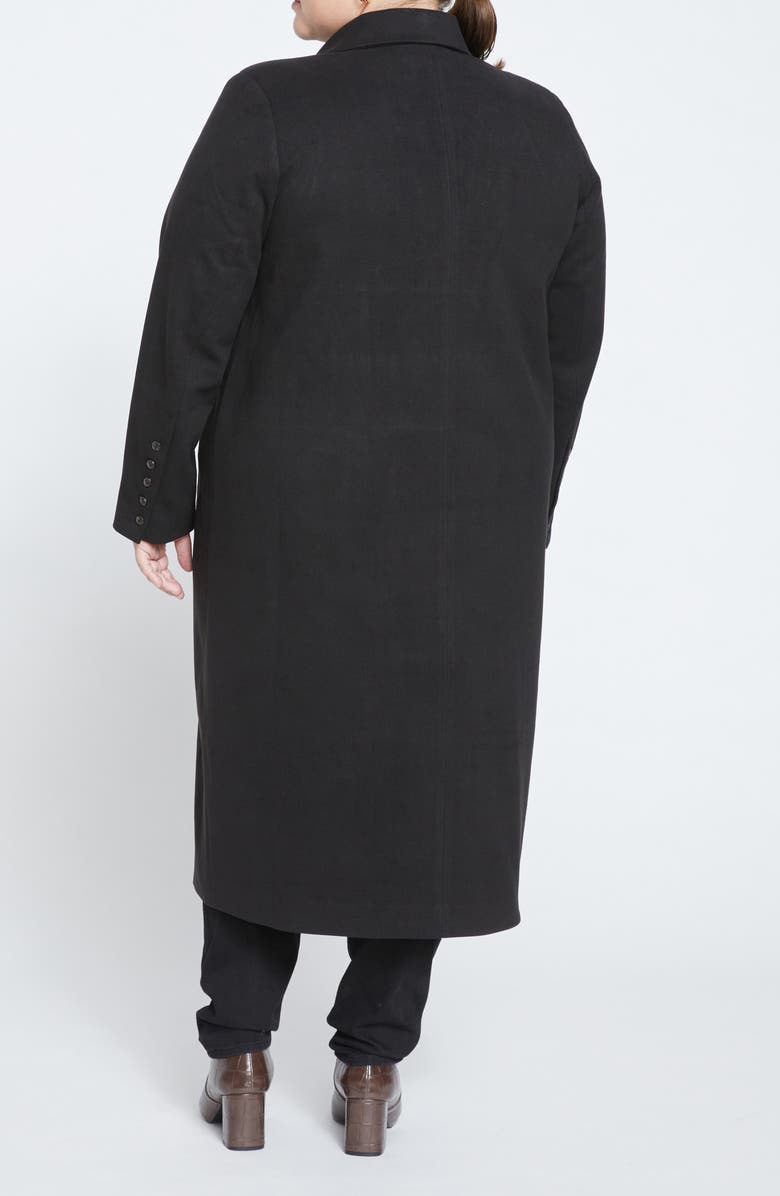 Universal Standard Jackson Tailored Brushed Twill Coat, Alternate, color, 