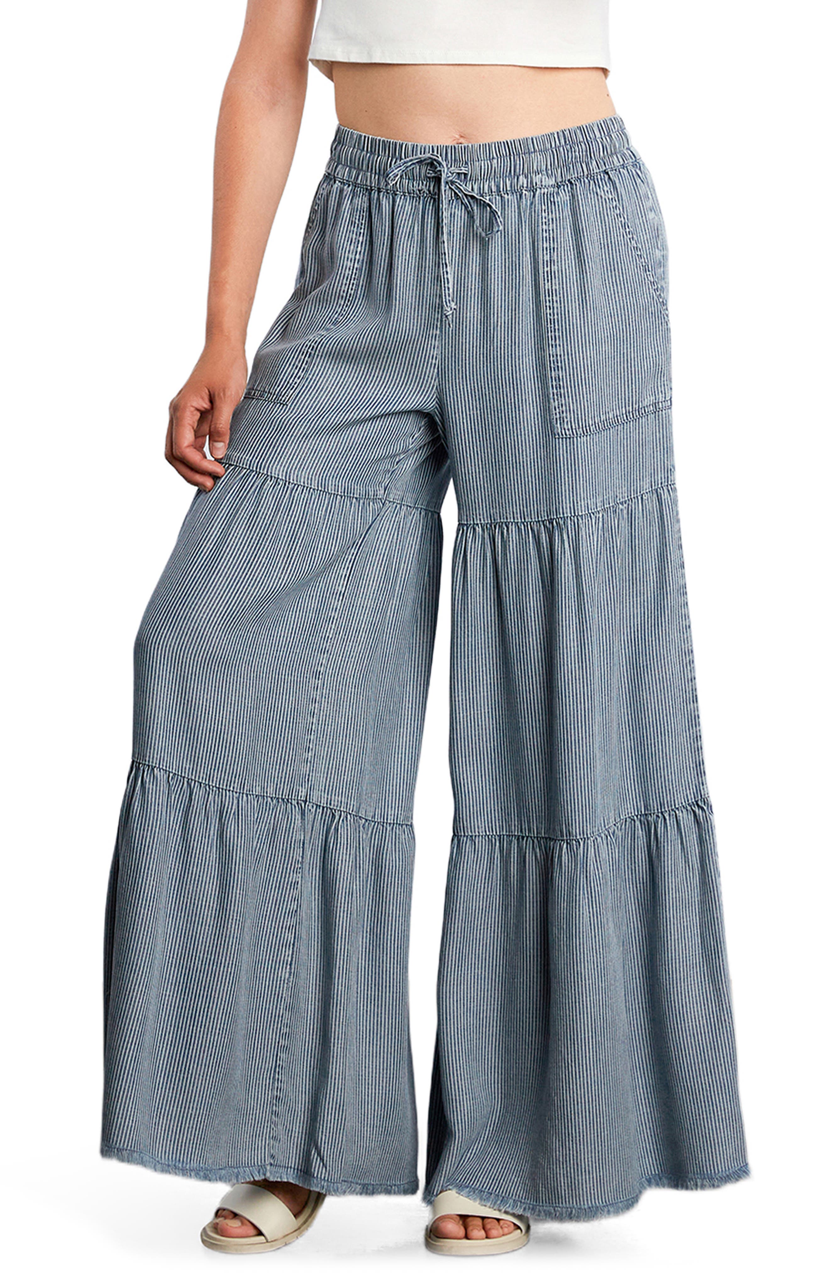 RAILROAD STRIPE DENIM