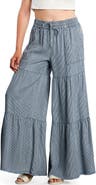 Billy T Fancy Cotton Blend Tiered Pants