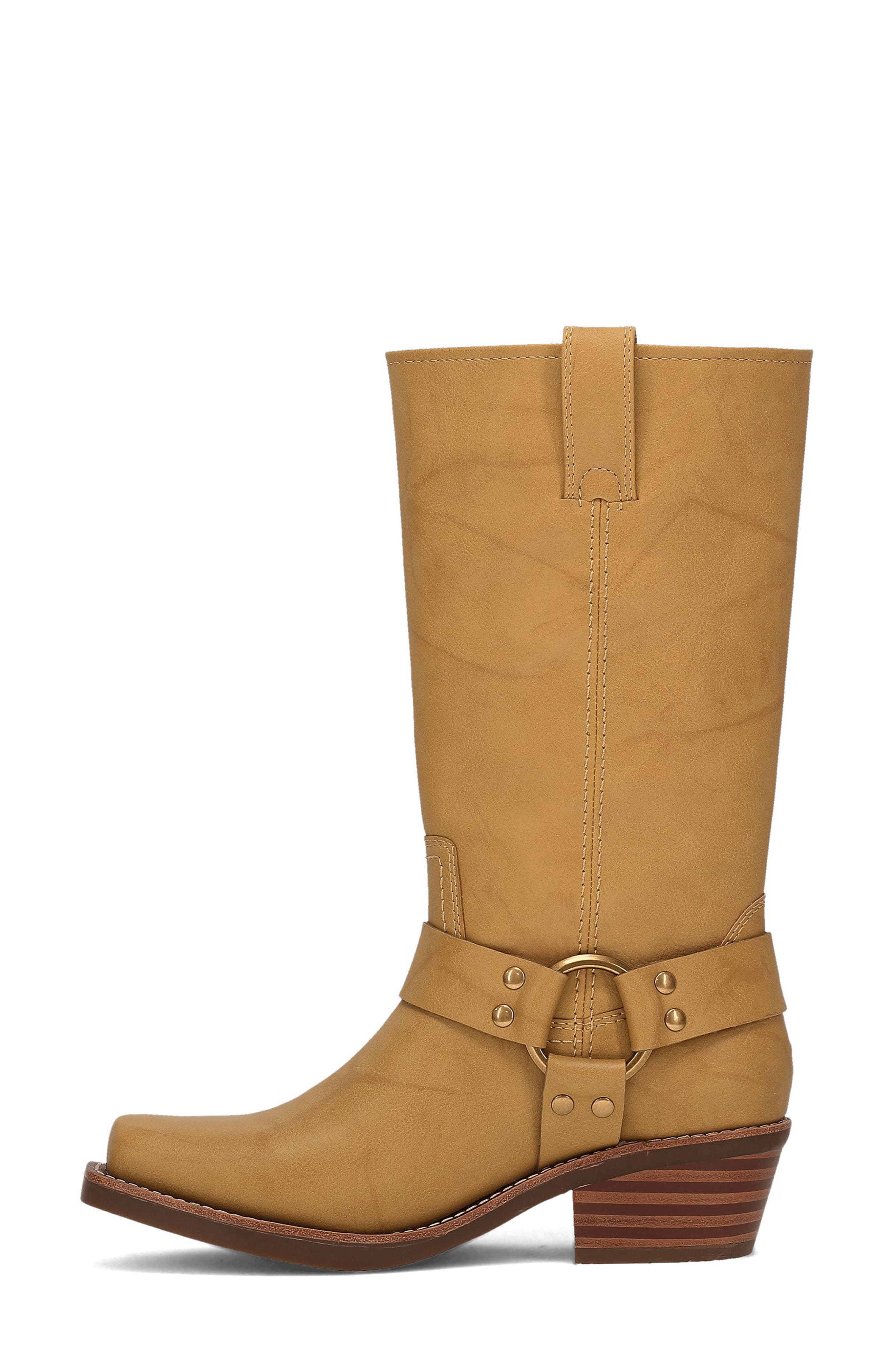 Lorrie Harness Boot, Alternate, color, BANANA