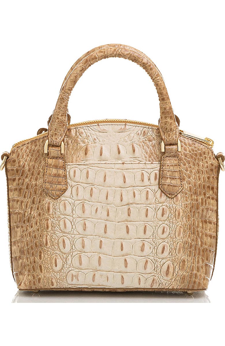 Brahmin Duxie Croc Embossed Leather Crossbody Bag, Alternate, color,
