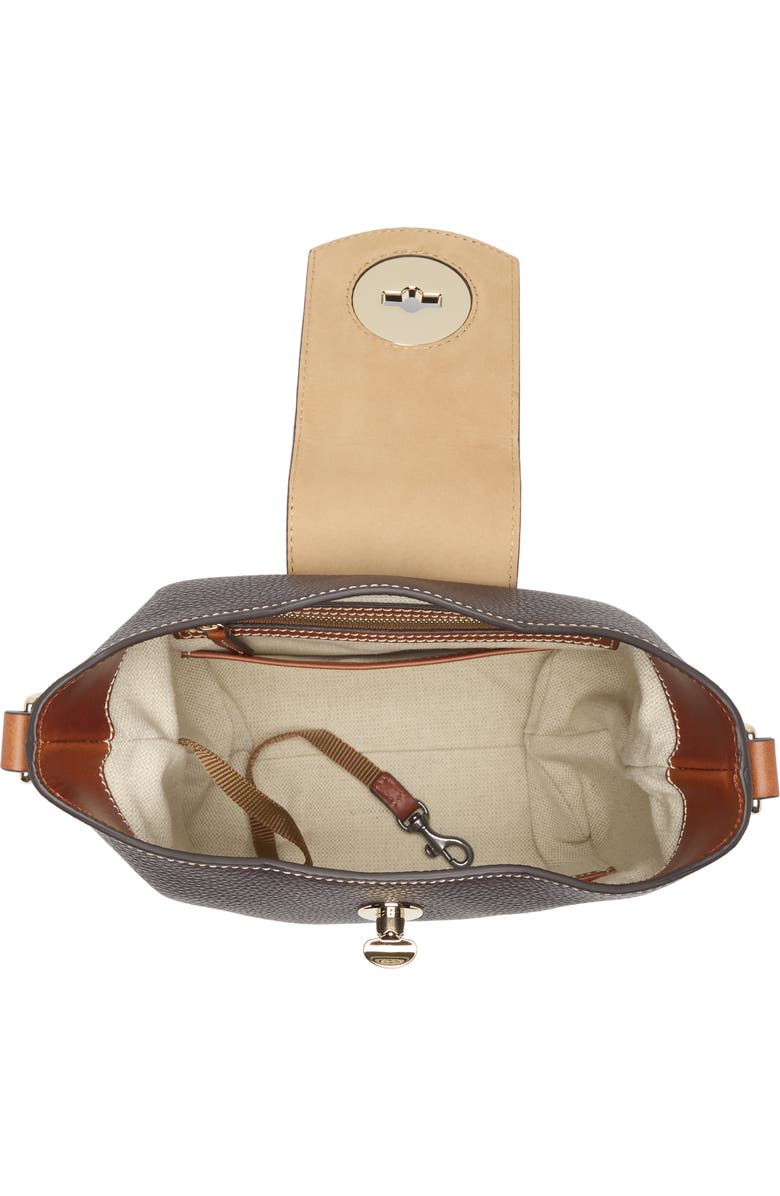 Dooney & Bourke Pebbled Leather Turnlock Sac 22 Bag, Alternate, color,