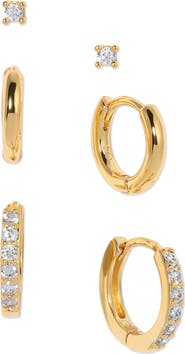 Girls Crew Essentials Set of 3 Earrings