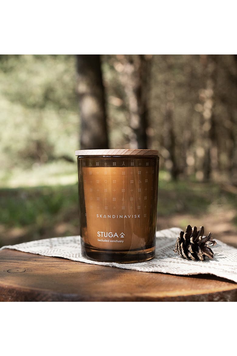 STUGA Scented Candle 200g, Alternate, color, Auburn Woods