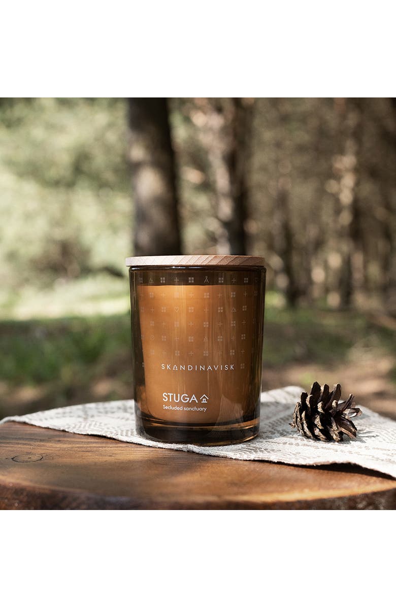 SKANDINAVISK STUGA Scented Candle 200g, Alternate, color, Auburn Woods