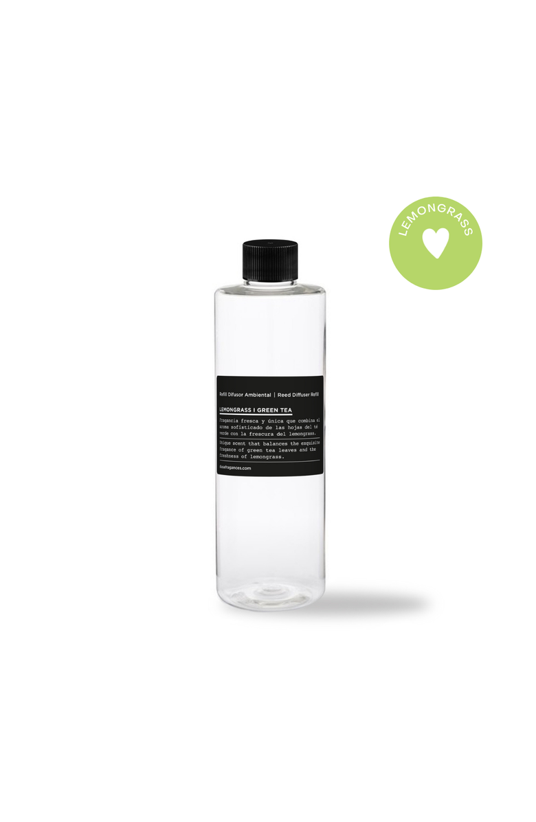 Dusa Fragrances Lemongrass I Green Tea - 5 Fl Oz Reed Diffuser Liquid Refill, Main, color, Lemongrass