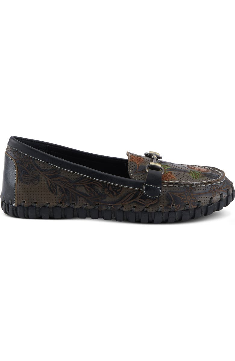 L'Artiste by Spring Step Delavigne Bit Loafer, Alternate, color, Charcoal Multi