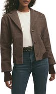 Favorite Daughter The City Herringbone Bomber Jacket