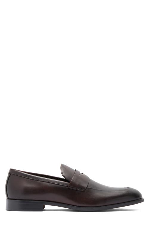 Vittorio Russo Roger Penny Loafer In Dark Brown