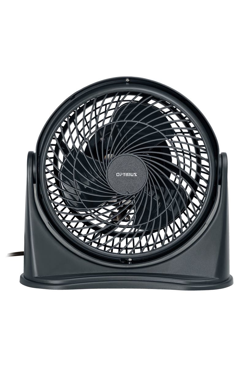 Optimus F-7080 8 Inch 15 Watt High-Performance Air Circulator Fan, Alternate, color, Black