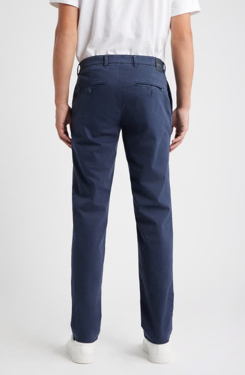 Brax Fabio Idx Flat Front Modern Fit Cotton Blend Chinos In Blue