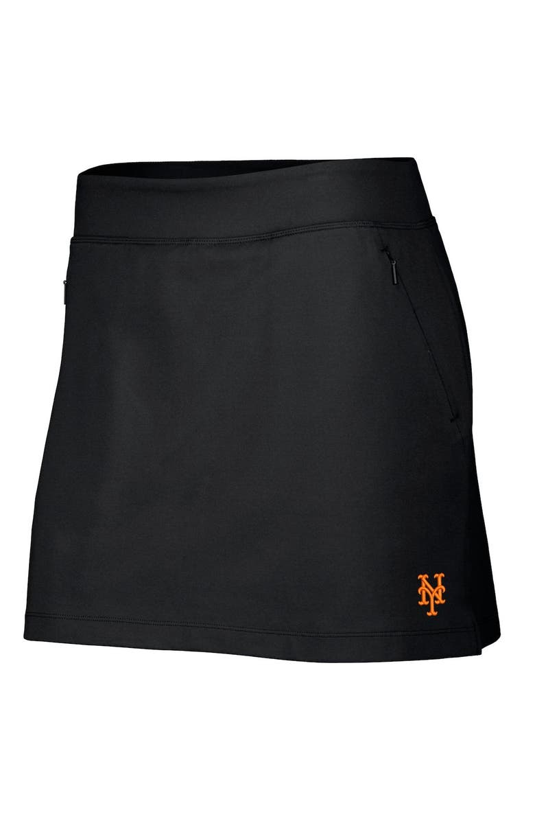 Tommy Bahama Women's Tommy Bahama Black New York Mets Aubrey IslandZone Skort, Alternate, color, Black