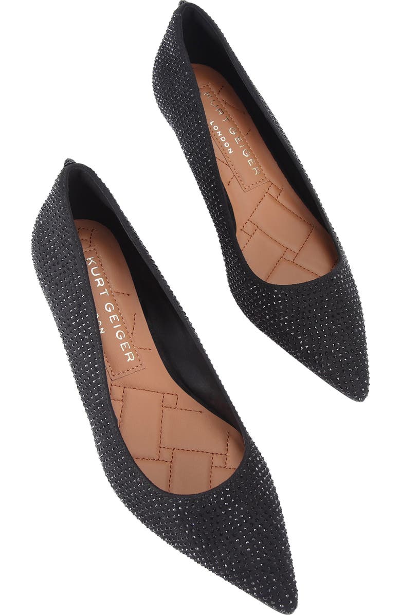 Kurt Geiger London Kensington Pointed Toe Pump, Alternate, color, Black