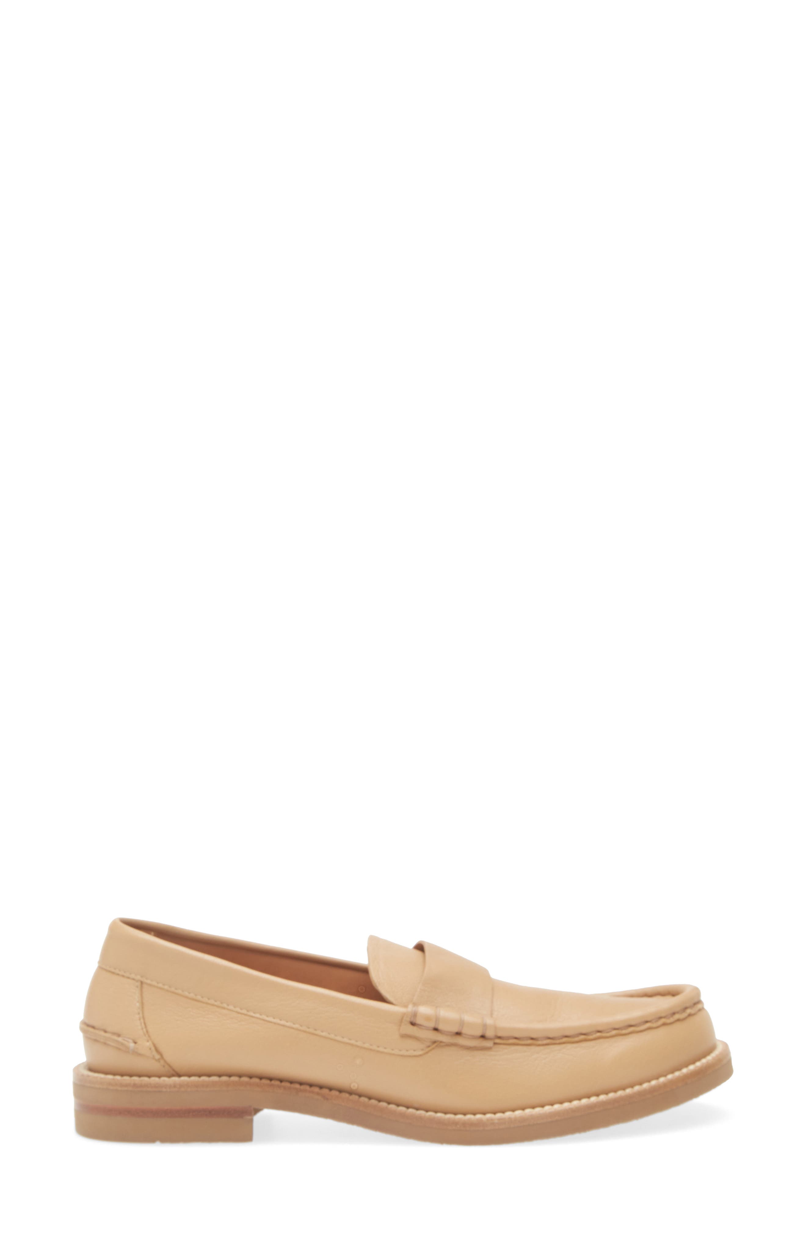 Pedro Garcia Stina Loafer, Alternate, color, Straw Soft Leather