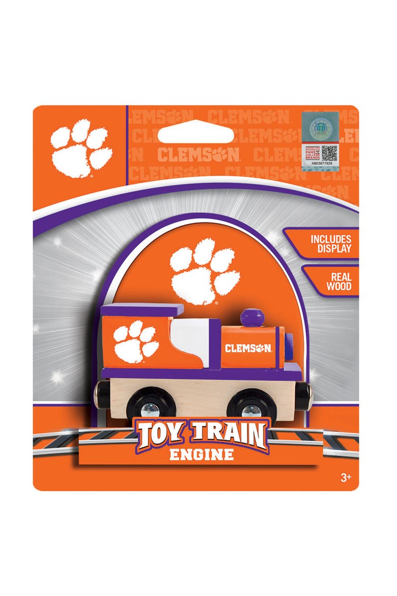 Clemson Tigers Toy Train Engine, Alternate, color, Multicolor