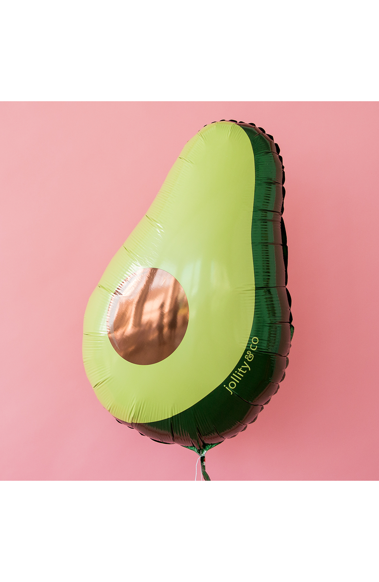 Jollity 
Co Mylar Balloons, Alternate, color, Avocado