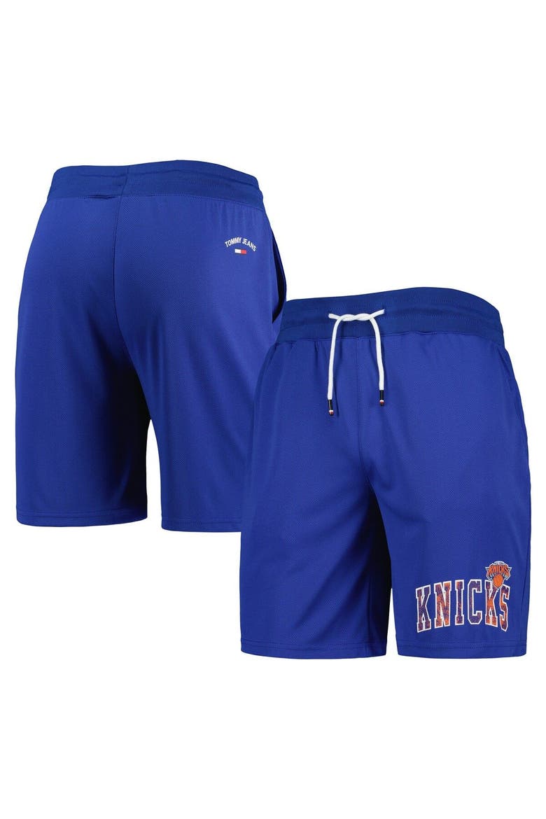 Men's Tommy Jeans Blue New York Knicks Mike Mesh Basketball Shorts, Main, color, Blue