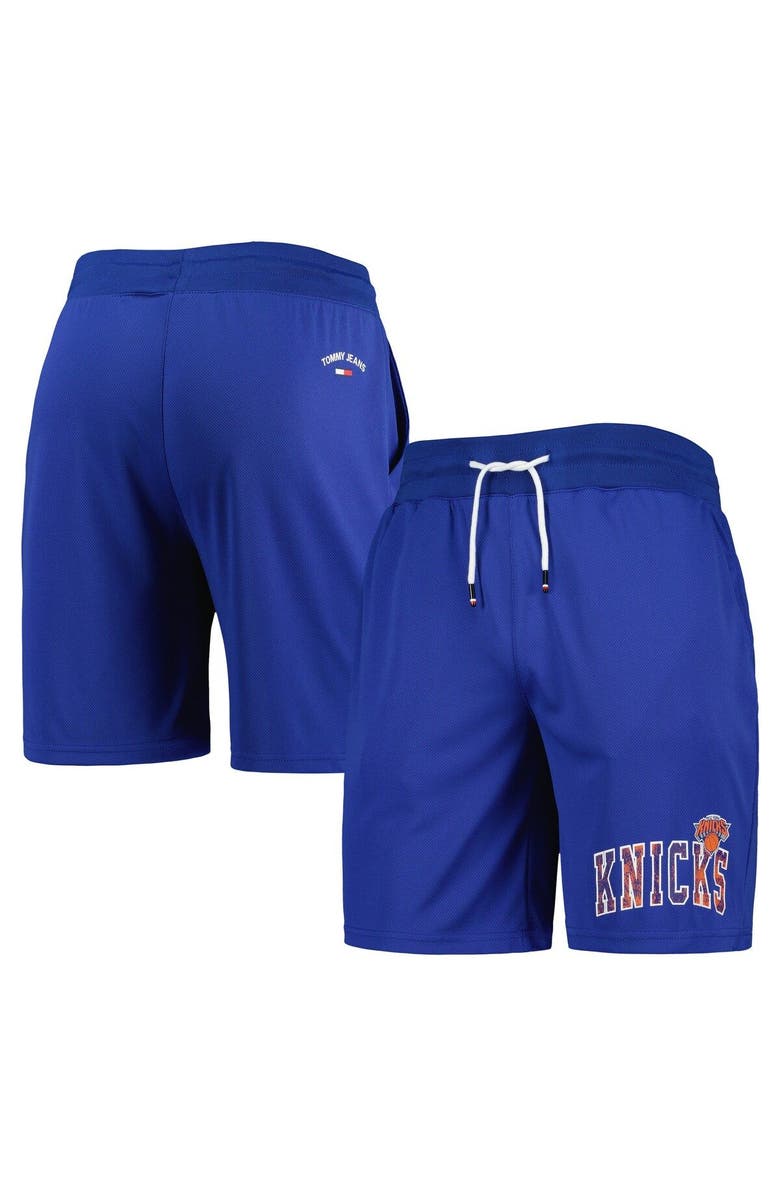 TOMMY JEANS Men's Tommy Jeans Blue New York Knicks Mike Mesh Basketball Shorts, Main, color, Blue