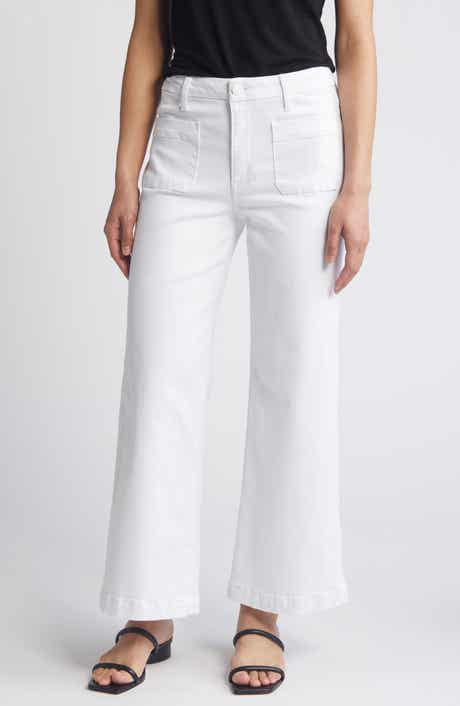 Meg Patch Pocket Wide Leg Jeans