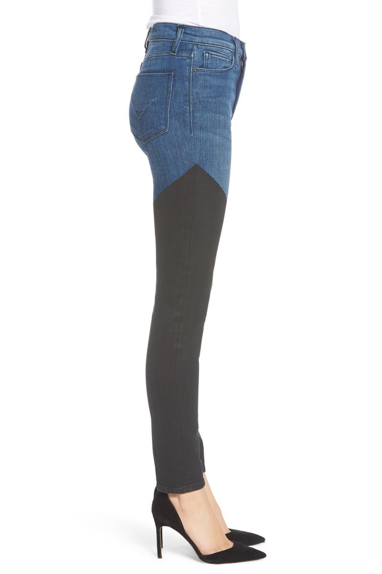 Barbara High Waist Super Skinny Jeans, Alternate, color, TRIBULATION